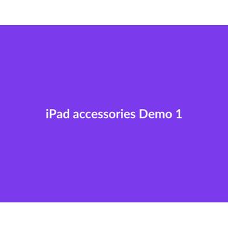 iPad accessories Demo 057