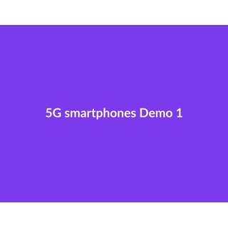5G smartphones Demo 053