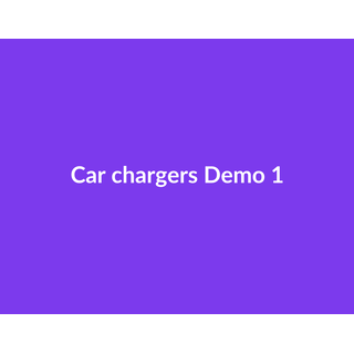 Car chargers Demo 064
