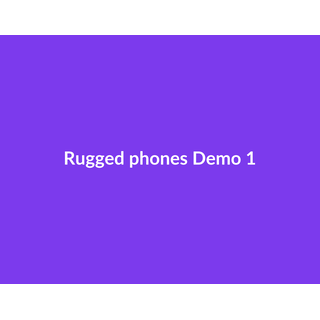 Rugged phones Demo 054