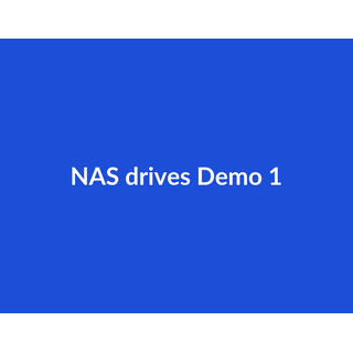 NAS drives Demo 050