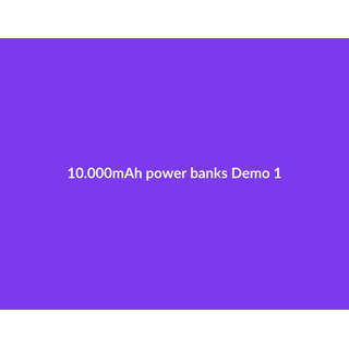 10.000mAh power banks Demo 066