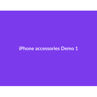 iPhone accessories Demo 052