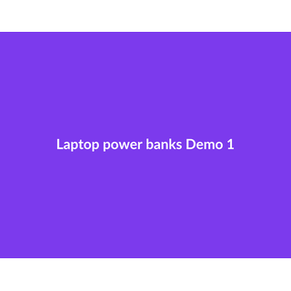 Laptop power banks Demo 070