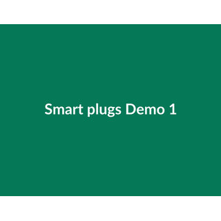 Smart plugs Demo 082