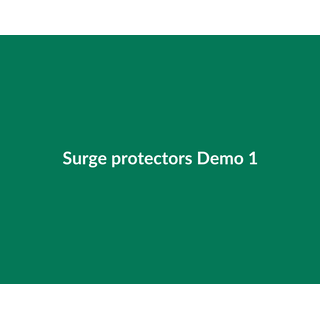 Surge protectors Demo 098