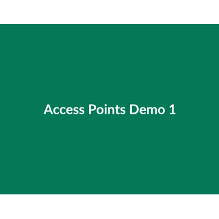 Access Points Demo 078