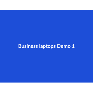 Business laptops Demo 026