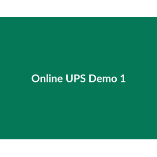 Online UPS Demo 097